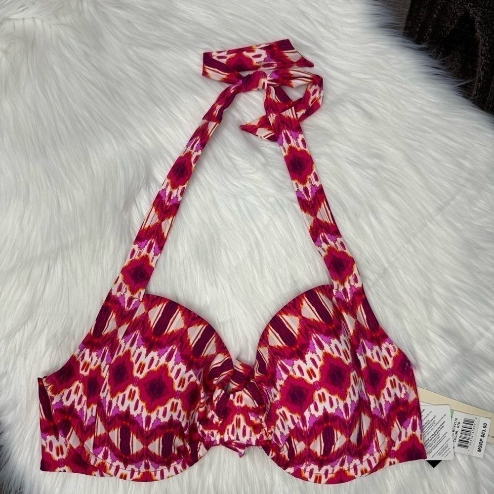 NWT Kenneth Cole Bikini Top 34D
